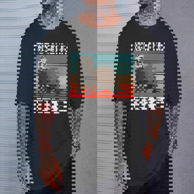 私はフェレット ハロウィン ペットオーナー フェレット Tシャツ 彼への贈り物