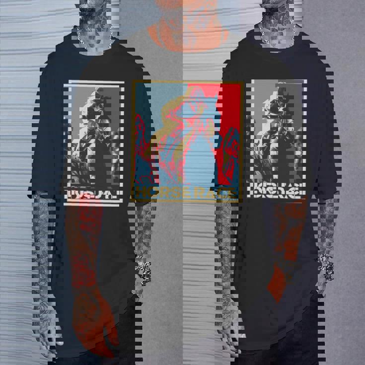 競馬 馬tシャツ ウマ レース 馬 乗馬 面白いtシャツ 文字入り メンズ おもしろグッズ ネタ 大人 男性 長袖tシャツ Tシャツ 彼への贈り物