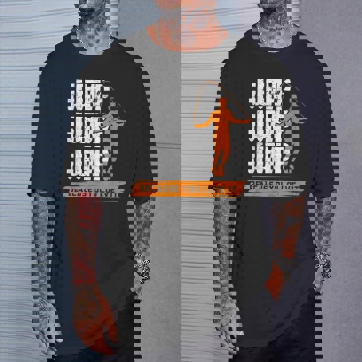 縄跳び Because You Love It 縄跳び Tシャツ 彼への贈り物