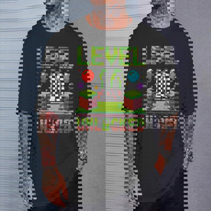 誕生日 男の子 シャツ レベル 10 ロック解除 10歳の誕生日 男の子 Tシャツ 彼への贈り物