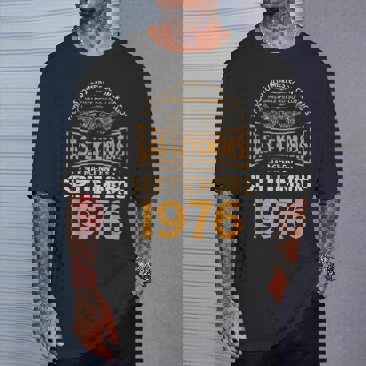 メンズ 誕生日プレゼント The Legends 1976年9月 Tシャツ 彼への贈り物