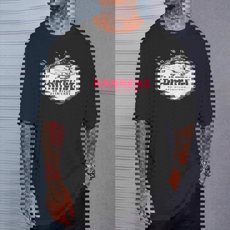 還暦祝い 釣り好き お魚好き 男性 女性人気 父の日 60歳 誕生日 おしゃれ 長袖tシャツ Tシャツ 彼への贈り物