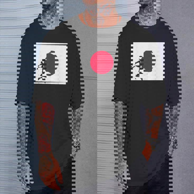 野球 試合 リーグ 日本国旗 アジアン代表 選手 Tシャツ 彼への贈り物