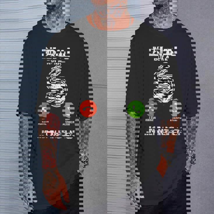 釣りウナギ漁師 Tシャツ 彼への贈り物