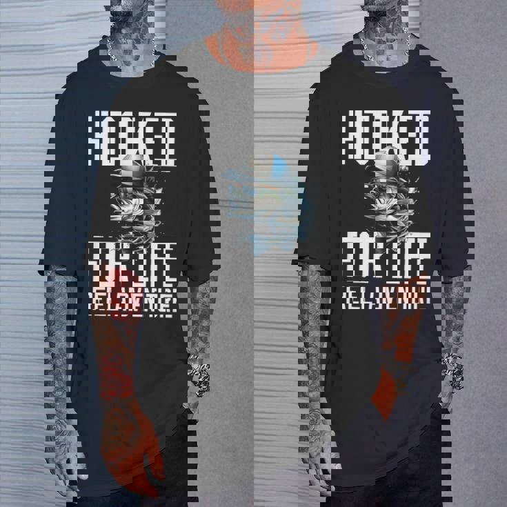 釣り好き おしゃれ アングラーのマストアイテム バス 釣り 長袖tシャツ Tシャツ 彼への贈り物