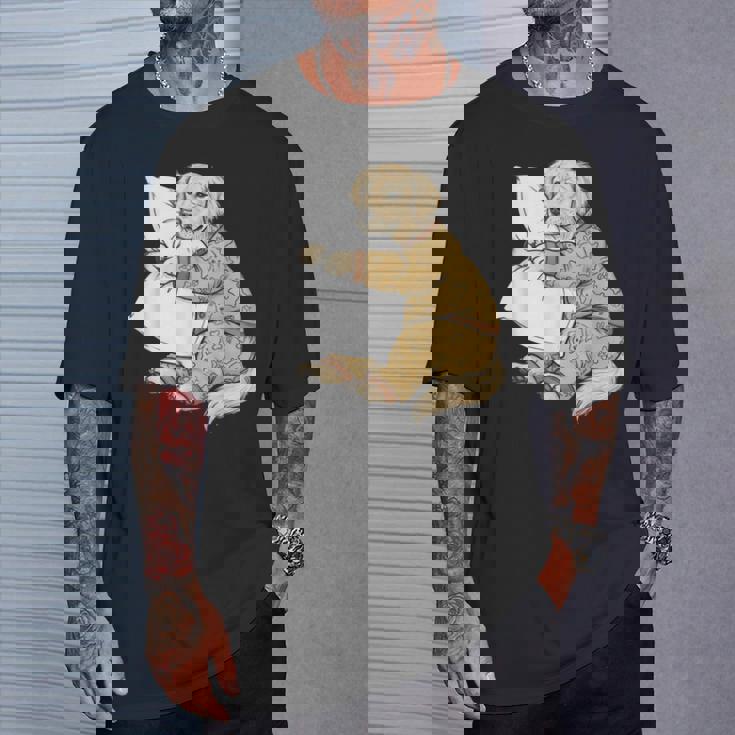 面白い スリーピー ゴールデンレトリバー パジャマ メンズ レディース キッズ Tシャツ 彼への贈り物