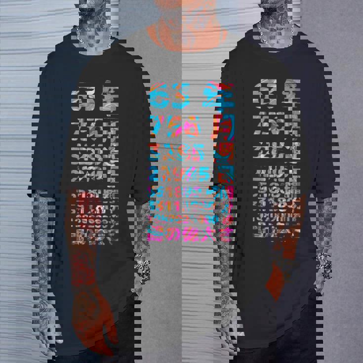 面白い63歳の誕生日の古いメーター 面白い63歳のギフト 女性 男性 面白い電卓 63歳の誕生日のギフト Tシャツ 彼への贈り物