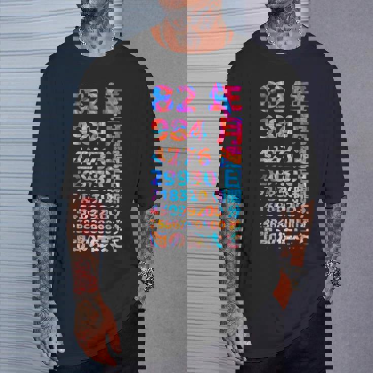 面白い82歳の誕生日の古いメーター 面白い82歳のギフト 女性 男性 面白い電卓 82歳の誕生日のギフト Tシャツ 彼への贈り物