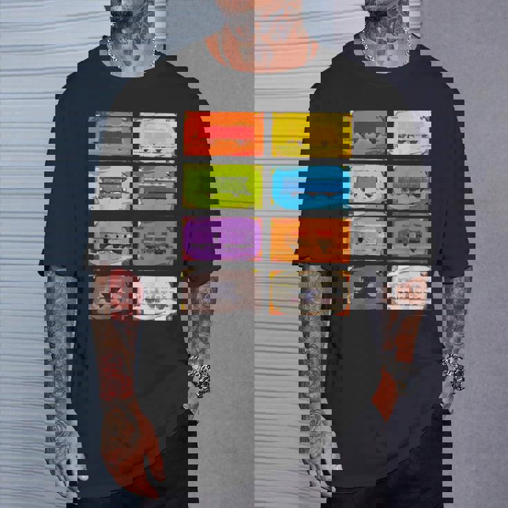 面白いオタク列車 チケットボードゲーム オタク数学の先生 Tシャツ 彼への贈り物