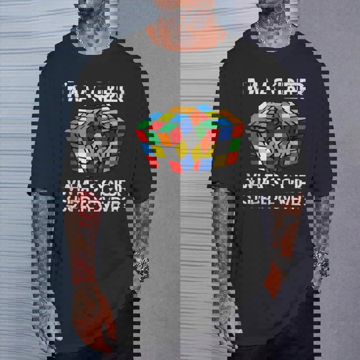 面白い数学愛好家ルービックキューブ愛好家数学教師 Tシャツ 彼への贈り物