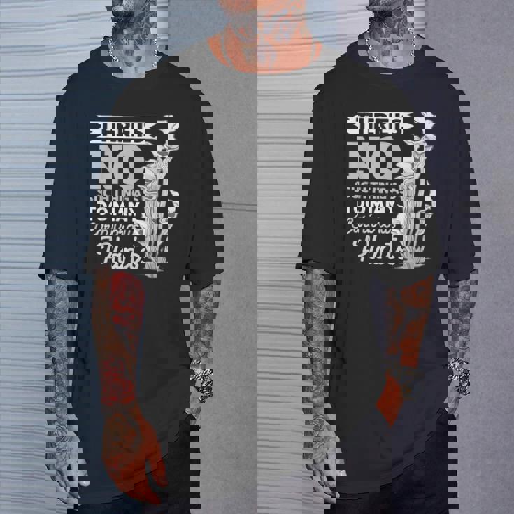 食虫植物 ピッチャー サラセニア 食虫性フライトラップ。 Tシャツ 彼への贈り物