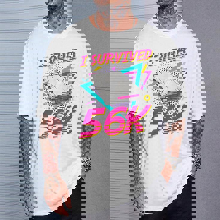 90年代 ノスタルジー レトロ 90年代 ダイヤルアップ インターネット ヴィンテージ Tシャツ 彼への贈り物