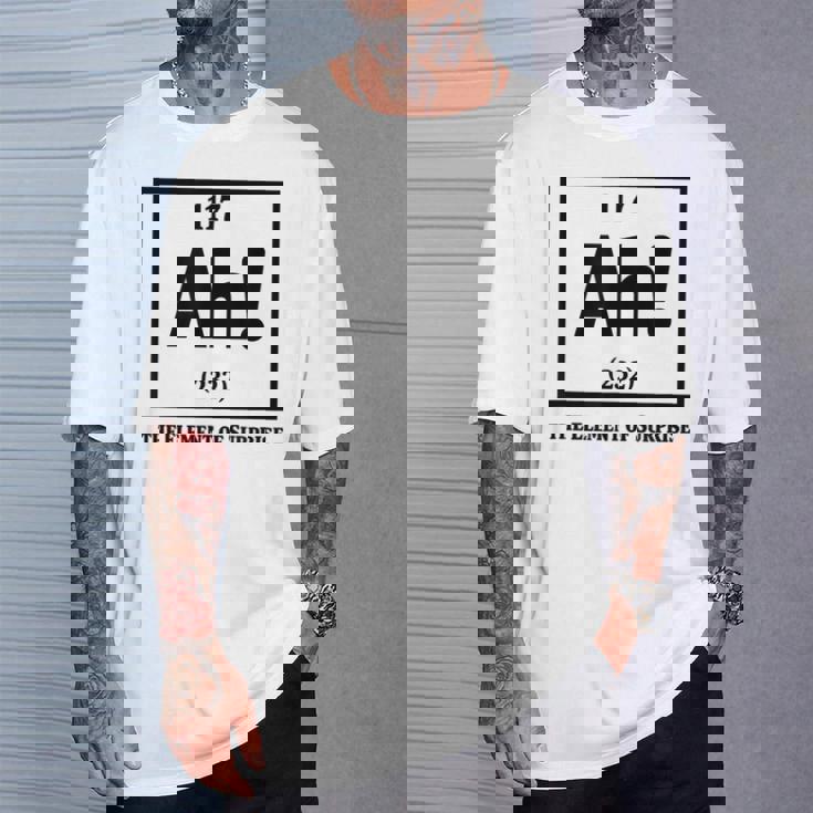 Ah The Element Ofurprise Periodic Table Tシャツ 彼への贈り物