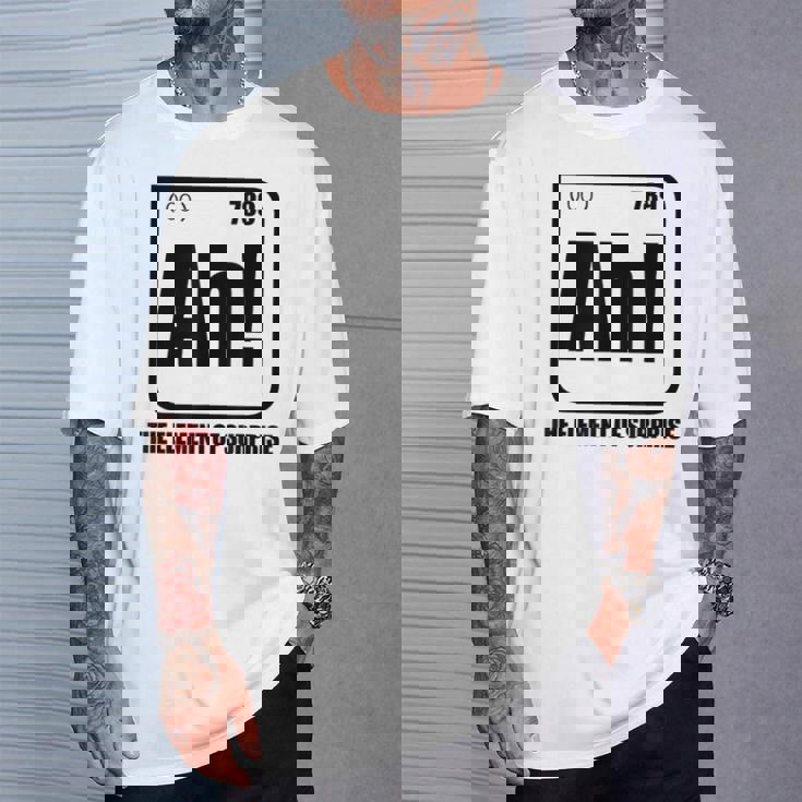 Ah The Element Ofurprise 元素周期表 ミーム Tシャツ 彼への贈り物