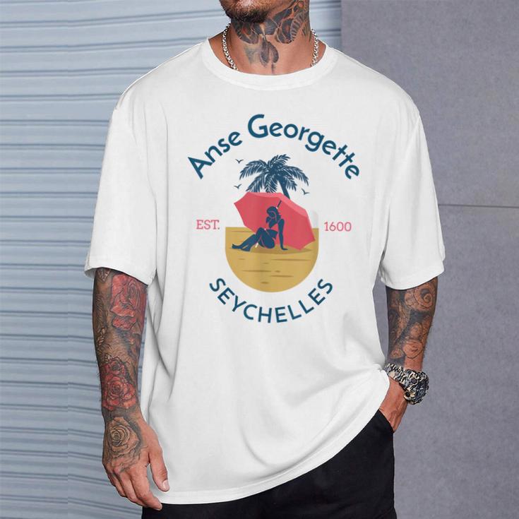 Anse Georgette Praslineychelles T-Shirt Cadeaux pour lui