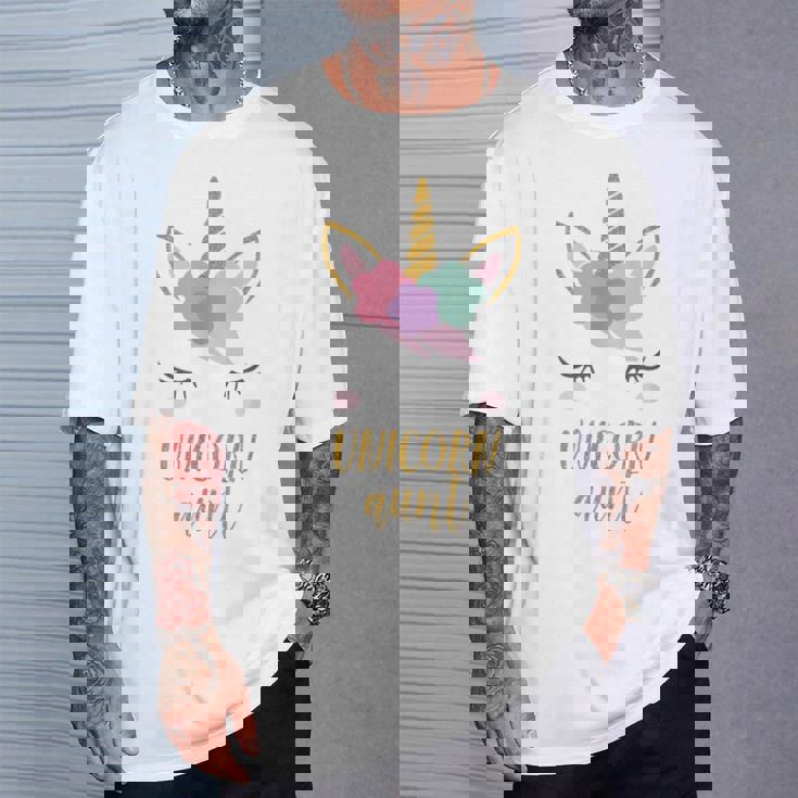 Aunt ユニコーン シャツ かわいい ユニコーン 叔母 ギフト Tシャツ 彼への贈り物