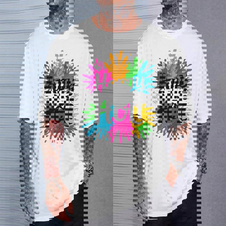 Bura Na Mano Holi Hai India Hindu Colors Happy Holi Festival Tシャツ 彼への贈り物