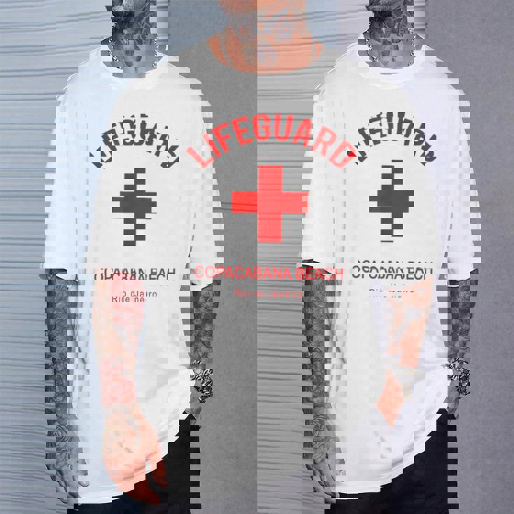 Copacabana ビーチライフガード Tシャツ 彼への贈り物
