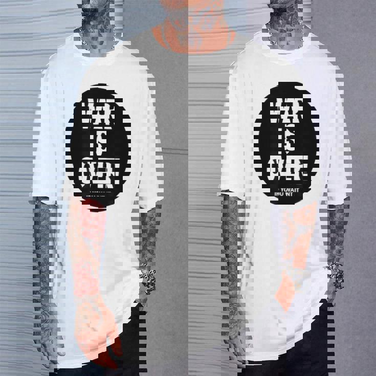 Exclusive War Is Over If You Want It 限定版 Tシャツ 彼への贈り物