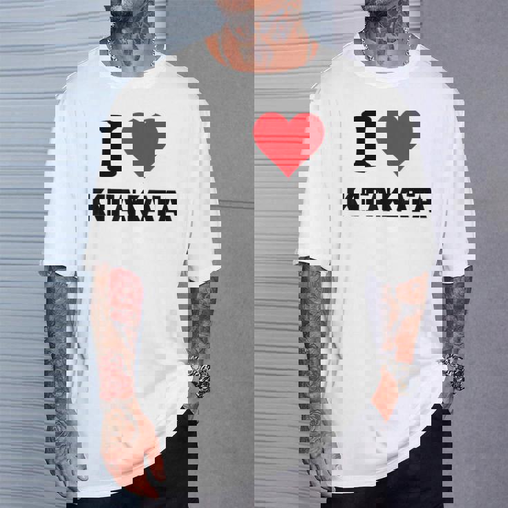 I Heart 喜多方 Japan Love 日本のお土産品 Tシャツ 彼への贈り物