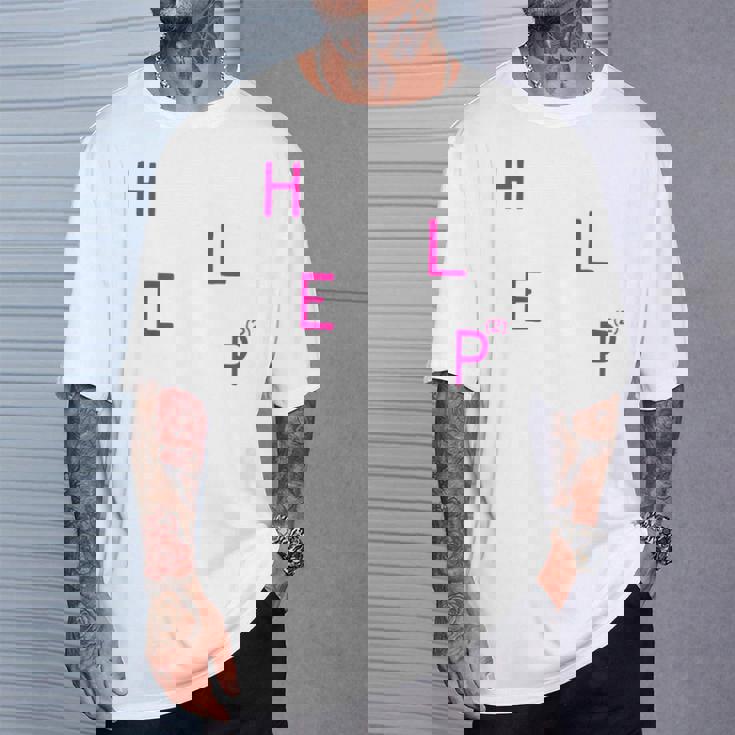 Help2 Tシャツ 彼への贈り物