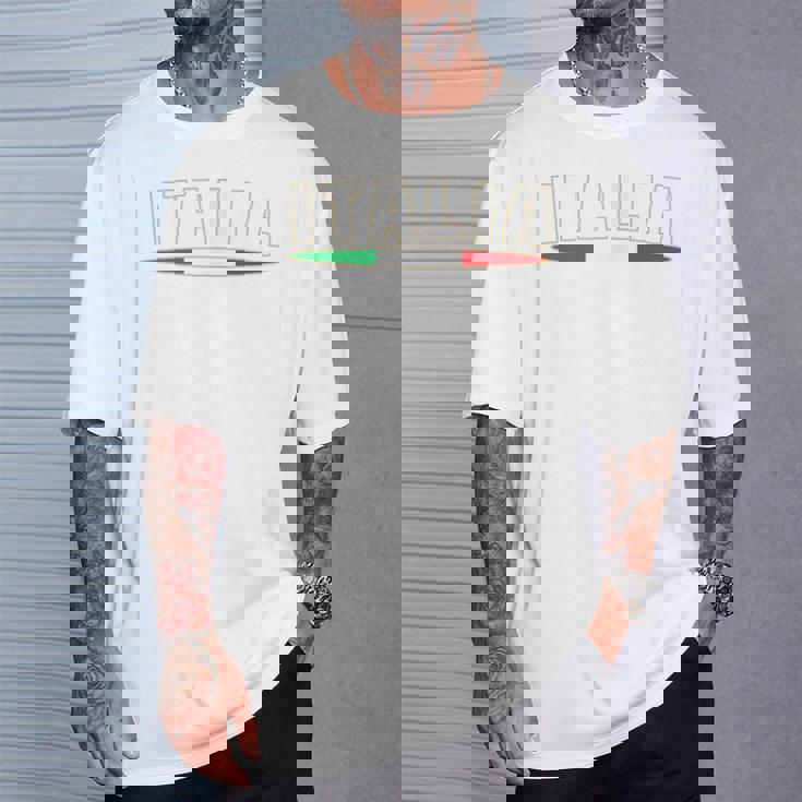 Italia イタリアサッカージャージ イタリア国旗ファン Tシャツ 彼への贈り物