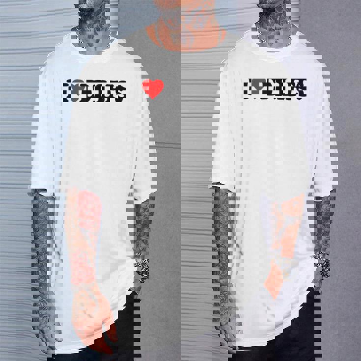 I Love Dilfs · I Love Hot Dads · Dilf Hunter Camiseta unisex Regalos para él