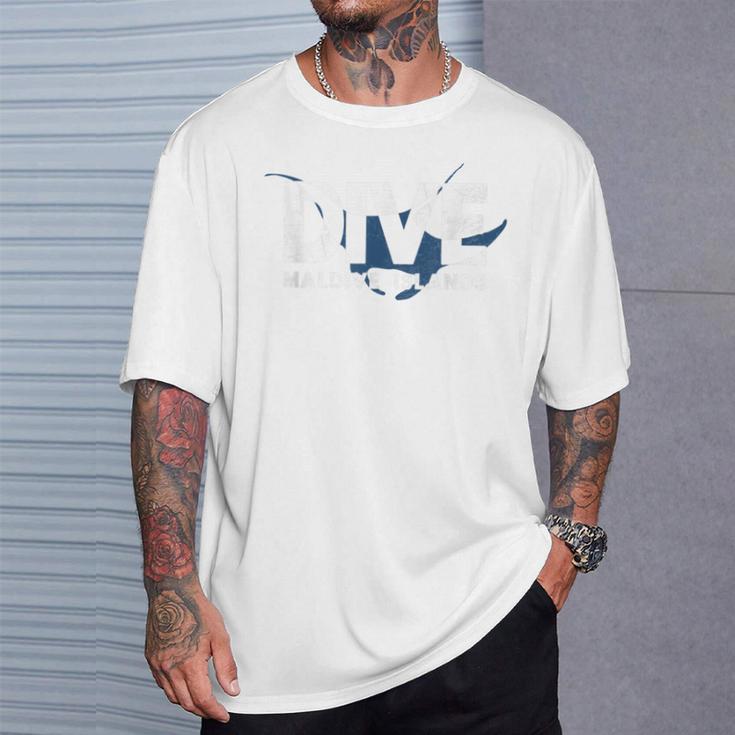 Maldivas Buceo Manta Camiseta unisex Regalos para él