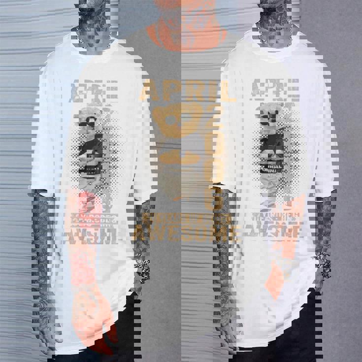 On Back 2006年4月 20歳の誕生日 20歳 テディベア Tシャツ 彼への贈り物