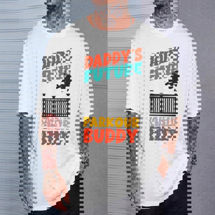 Parkour フリーランニング トレーサー キッズ Daddys フューチャー パルクール Tシャツ 彼への贈り物