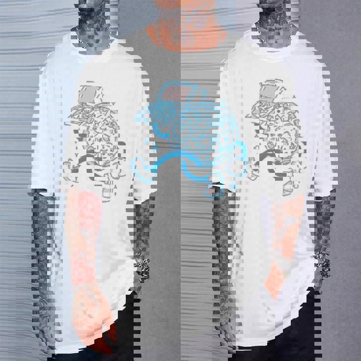 Pizza Perfect The Best Pizza On Earth バックプリント Tシャツ 彼への贈り物