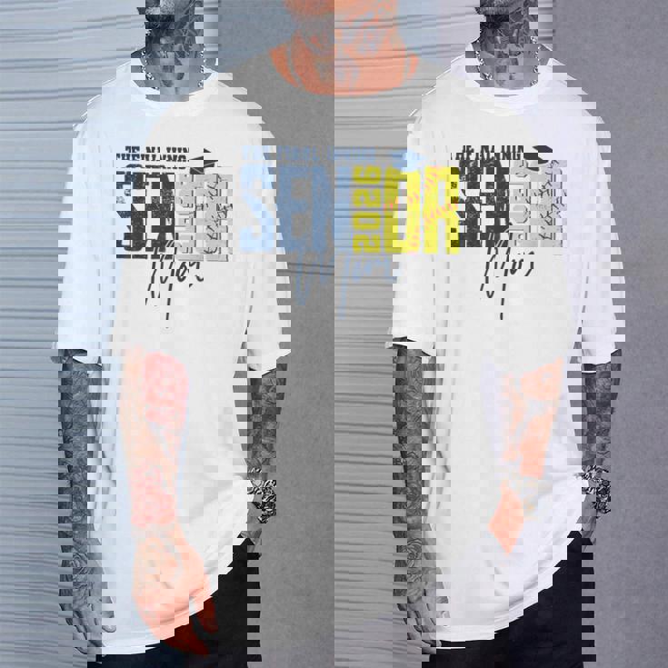 Retro The Final Inning Senior Softball Mom Class Of 2026 T-Shirt Gifts for Him