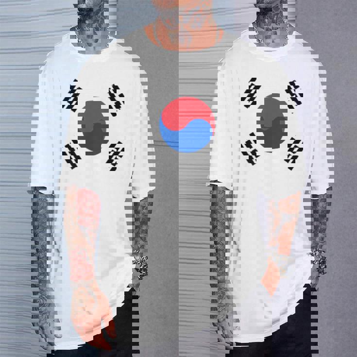 South Korea Korean National Flageoul Tシャツ 彼への贈り物