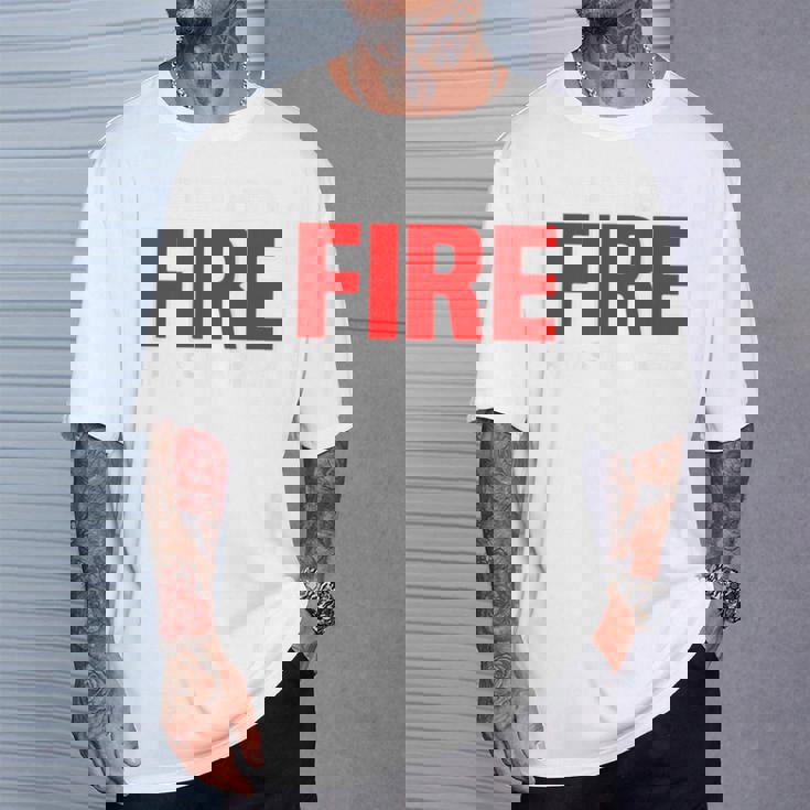 Wildland Hotshot Crew Fire Rescue Department 消防士 Tシャツ 彼への贈り物