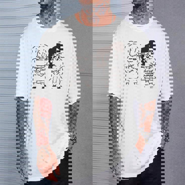 【まんが】クレヨンしんちゃん ネネちゃんとあいちゃん Tシャツ 彼への贈り物