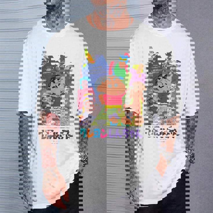 【映画】クレヨンしんちゃん アクション仮面vsハイグレ魔王 ポスター Tシャツ 彼への贈り物