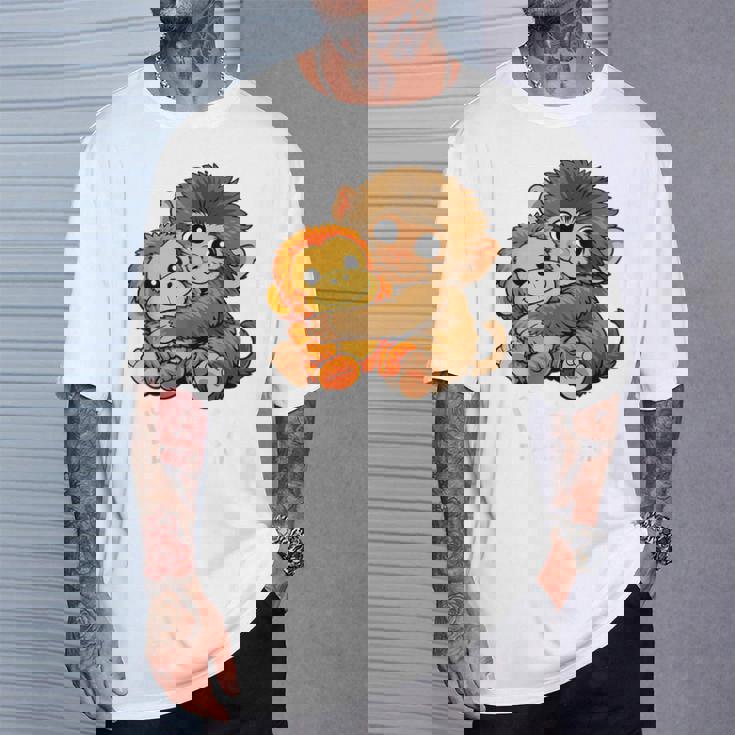 かわいいパンチ君 抱っこぬいぐるみ 赤ちゃん マカク モンキー パンチ Tシャツ 彼への贈り物