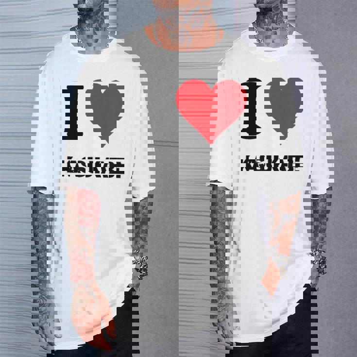 アイハート 春日部ジャパンラブ 日本土産 Tシャツ 彼への贈り物