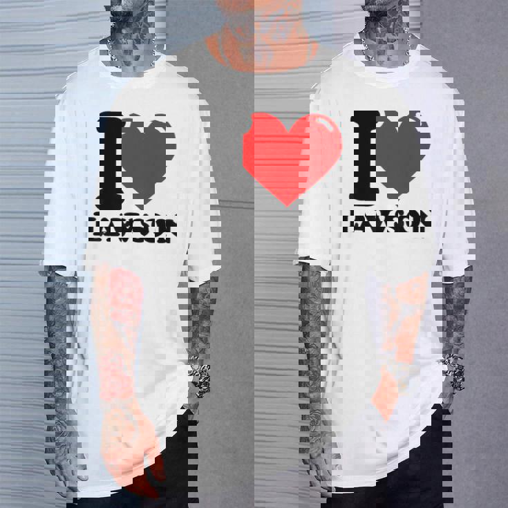 アイ・ラブ・ローソン Tシャツ 彼への贈り物