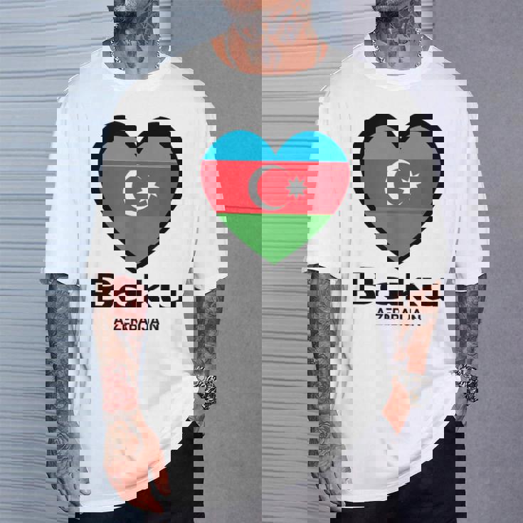 アゼルバイジャン バクー Tシャツ 彼への贈り物