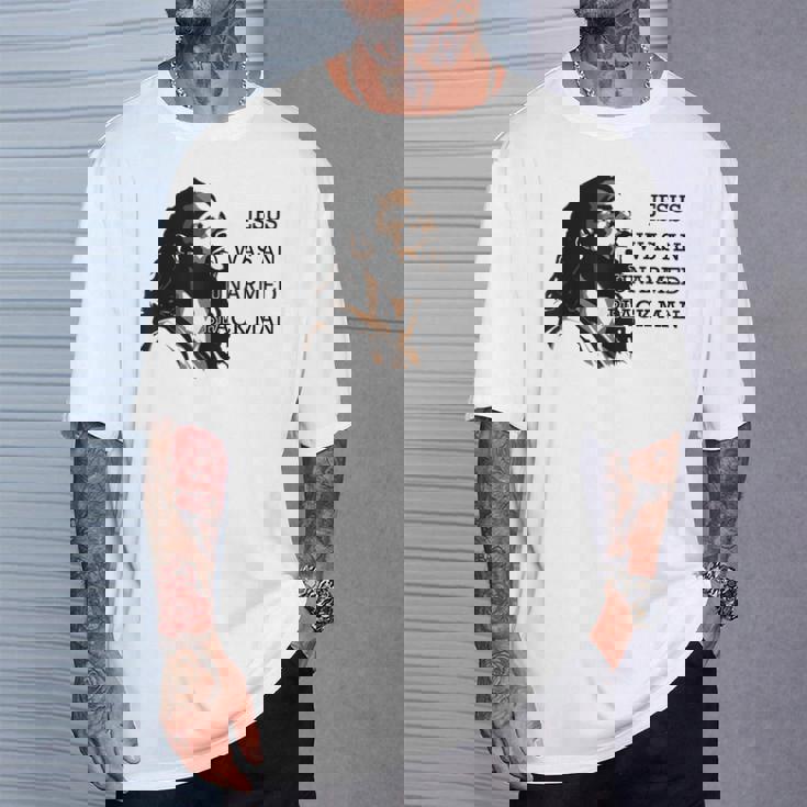 イエスは非武装の黒人だった Tシャツ 彼への贈り物