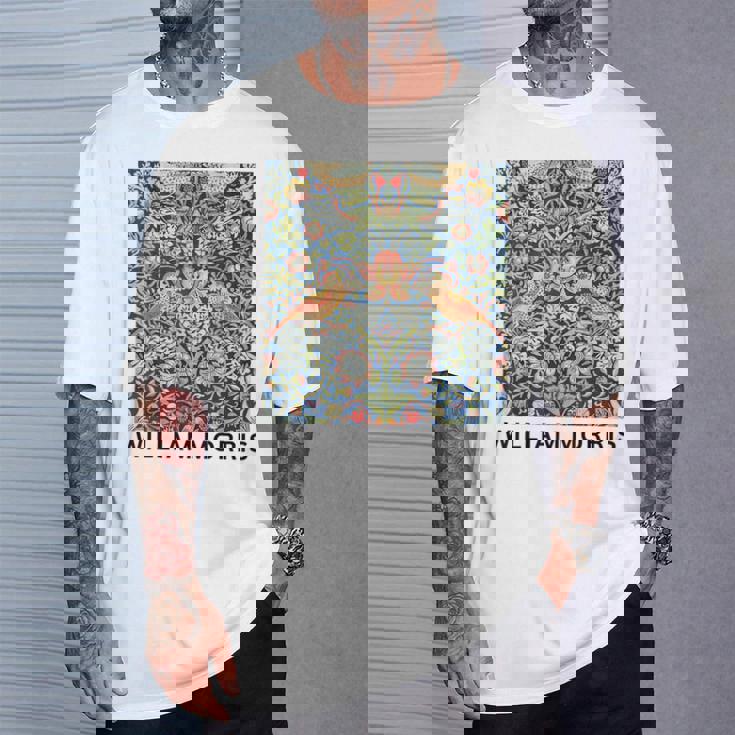 ウィリアム・モリス いちご泥棒 ポスター ビンテージ タペストリー William Morris Tシャツ 彼への贈り物