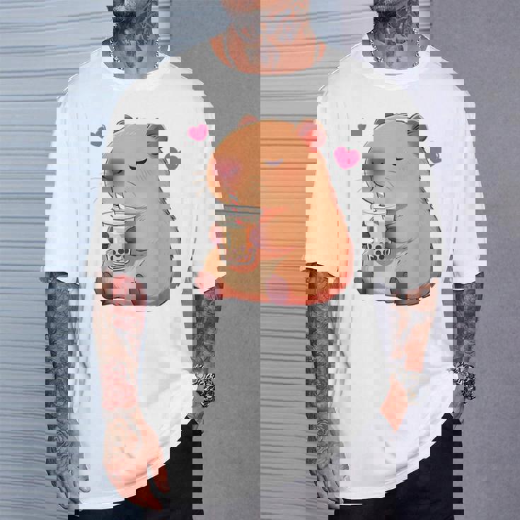 カピバラバブルティー Tシャツ 彼への贈り物