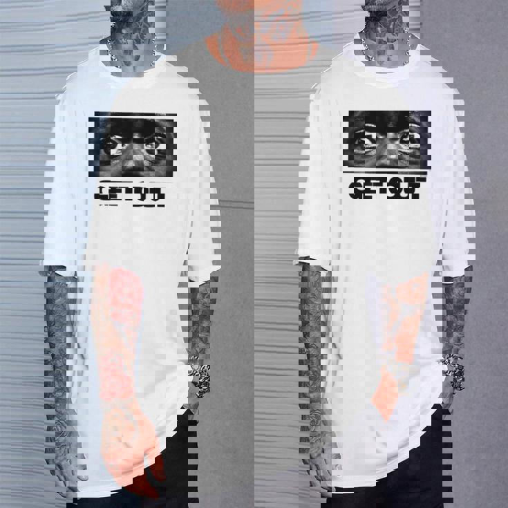 ゲット・アウト・アイズ Tシャツ 彼への贈り物
