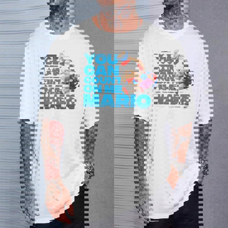 ザ・スーパーマリオギャラクシー・ムービーtoad Count On Me In Thetars Tシャツ 彼への贈り物