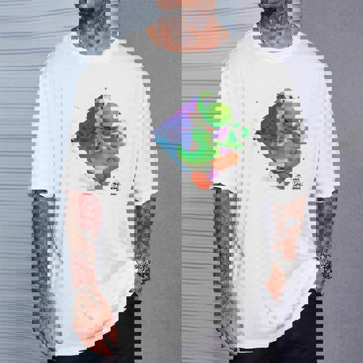 ザ・スーパーマリオギャラクシー・ムービーyoshi In Action Tシャツ 彼への贈り物