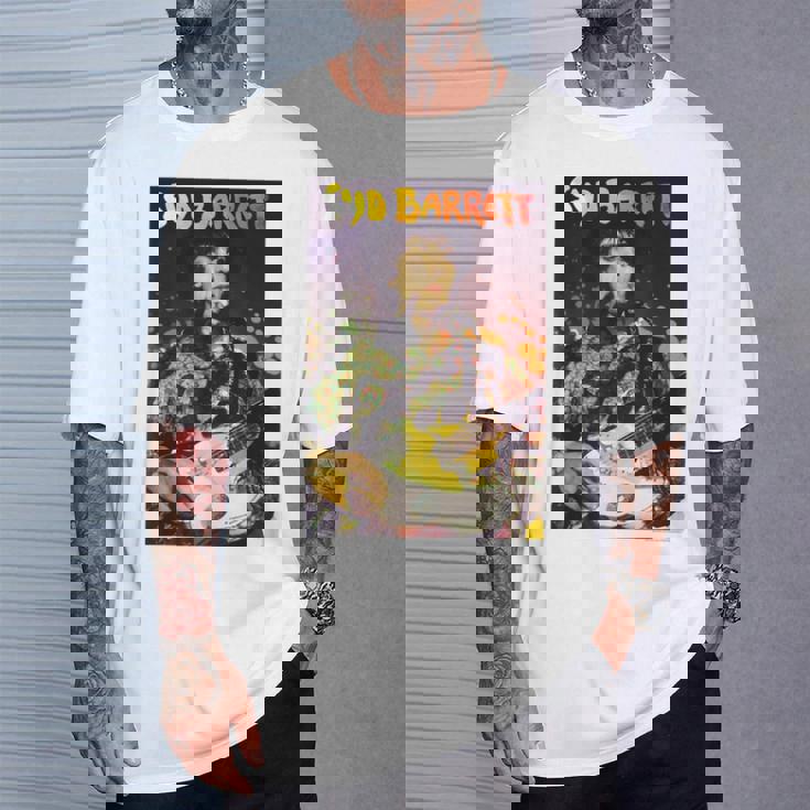 シド・バレットライブ写真 Tシャツ 彼への贈り物