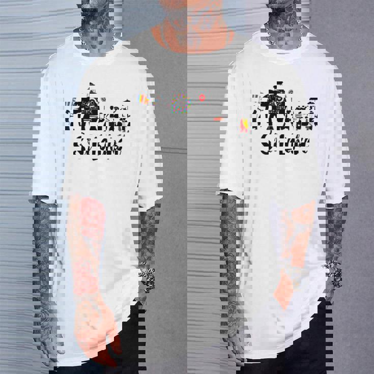 スリランカ ダラダ ペラハラ スリランカンへの最高のギフト Tシャツ 彼への贈り物