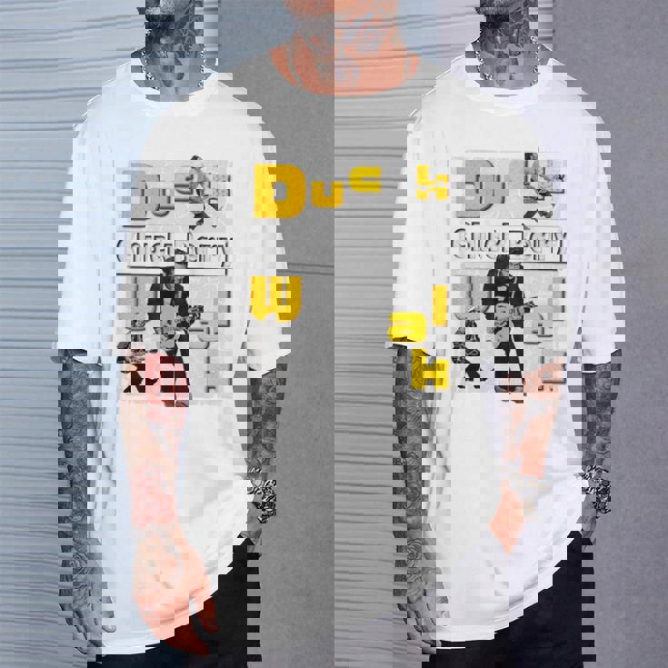 チャックベリー_003_Back Printed Tシャツ 彼への贈り物