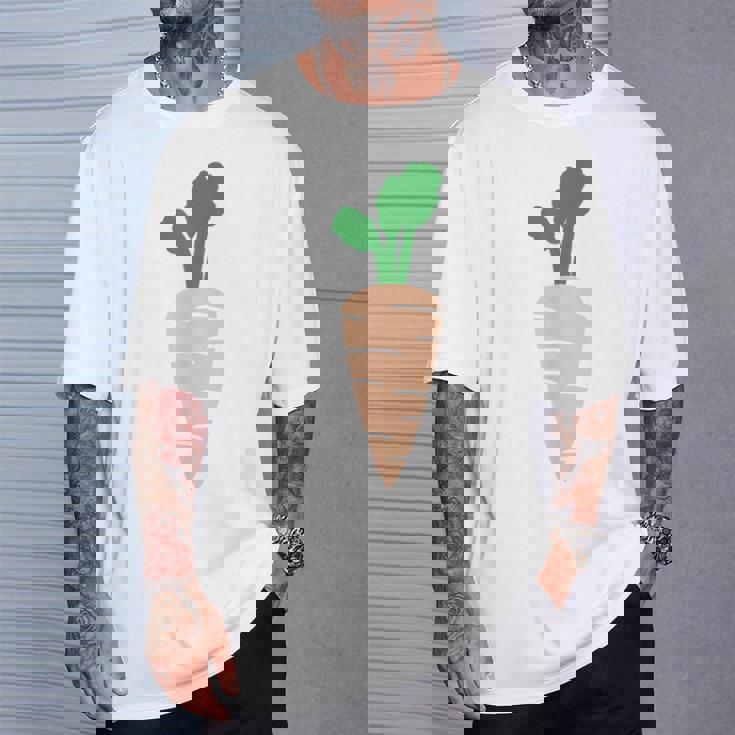 ニンジン コスチューム 野菜 カーニバル コスチューム ビーガン Carrot Costume Tシャツ 彼への贈り物